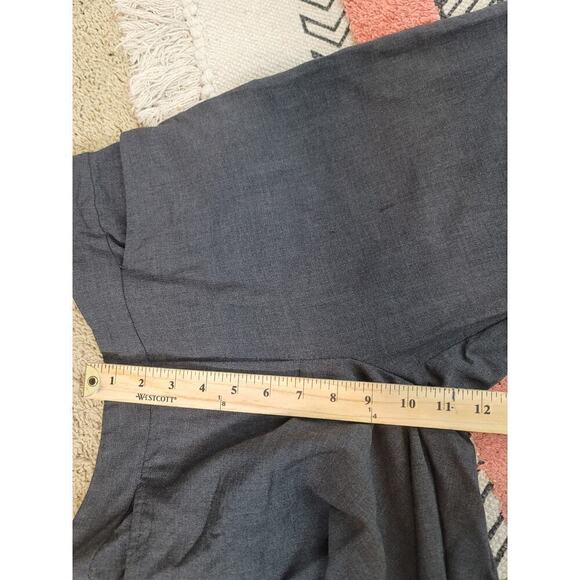 EILEEN FISHER GRAY TROUSER PANTS, SZ MEDIUM - Picture 14 of 16